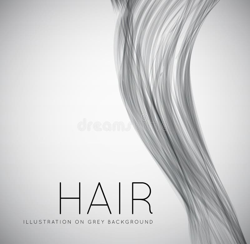 Primo piano di capelli umani lunghi