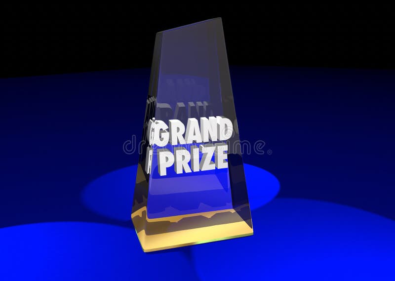 Primo posto della grande del premio cima premiata del vincitore illustrazione vettoriale Primo posto della grande del premio cima premiata del vincitore illustrazione vettoriale