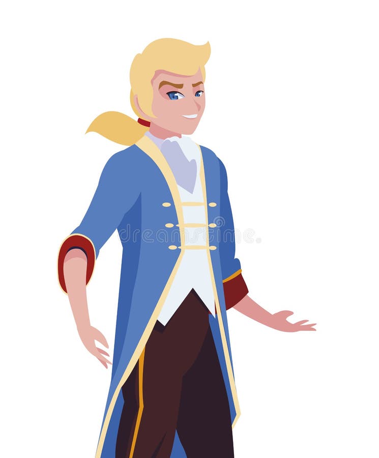 Prince Charming with King Characters Stock Illustration Illustration