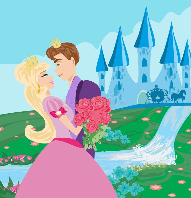 Muchacha Que Besa Un Caballo Ilustración del Vector - Ilustración de