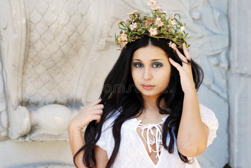 Princesa hispana fotografía de archivo libre de regalías