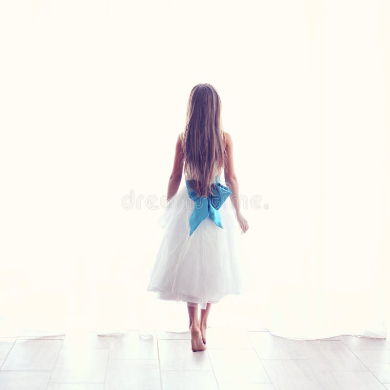 Pequena princesa foto de stock