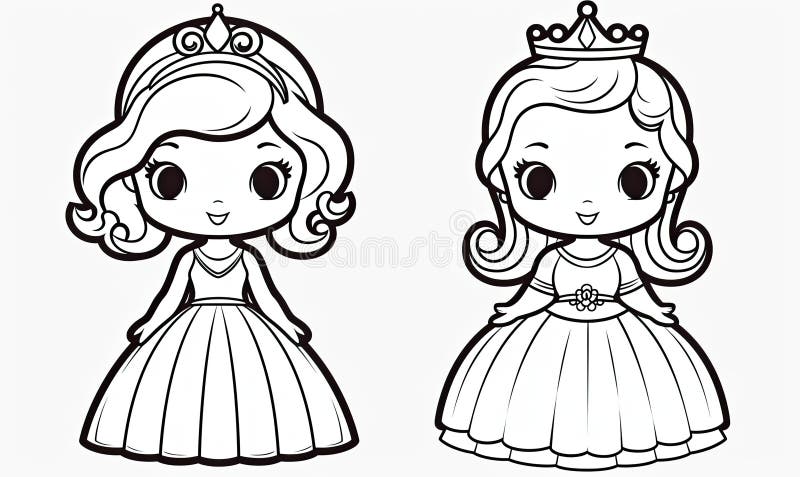 Coloring Pages Princesses Stock Illustrations 21 Coloring Pages coloring-pages-princesses-stock-illustrations-21-coloring-pages