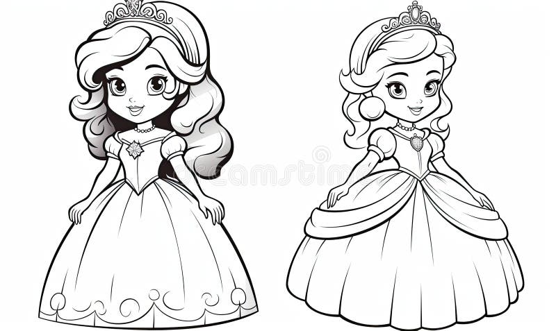 Coloring Pages Princesses Stock Illustrations 21 Coloring Pages coloring-pages-princesses-stock-illustrations-21-coloring-pages