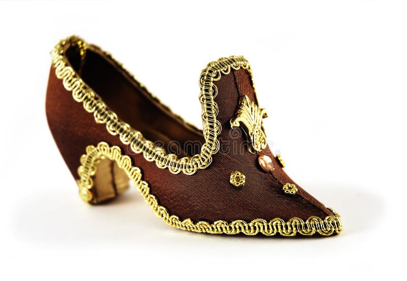 Princess shoe royalty free stock images