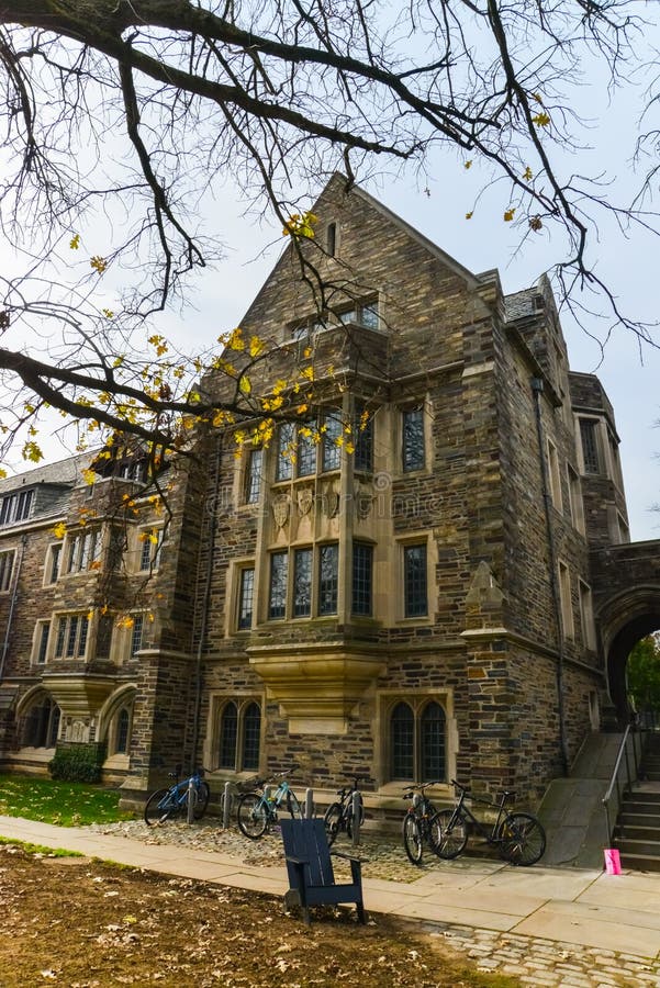 PRINCETON, USA - NOVENBER 12, 2019: Ivy League College Building ...