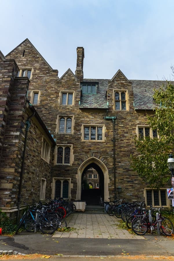 PRINCETON, NJ USA - NOVENBER 12, 2019: a View of Foulke Hall at ...