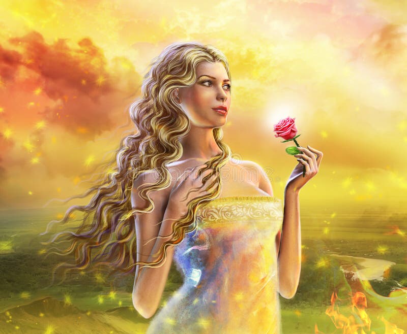 Principessa illustrazione vettoriale Principessa illustrazione vettoriale