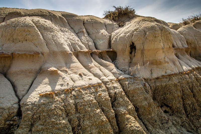 A principios de primavera. drumheller alberta canada.