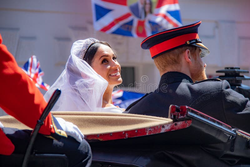 The royal wedding of Prince Harry and Meghan Markle in Windsor UK 19th May 2018. The royal wedding of Prince Harry and Meghan Markle in Windsor UK 19th May 2018