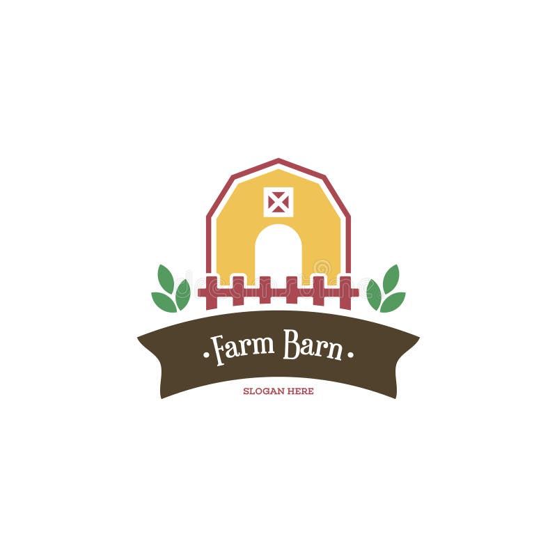 Barn Logo Concept. Warehouse Logo Vector Stock Vector Illustration of
