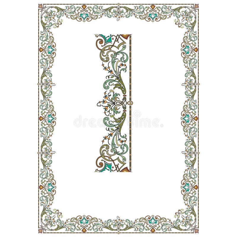 Old World Borders Vector - Tiled frame in plant leaves and flowers Framework Decorative Elegant style