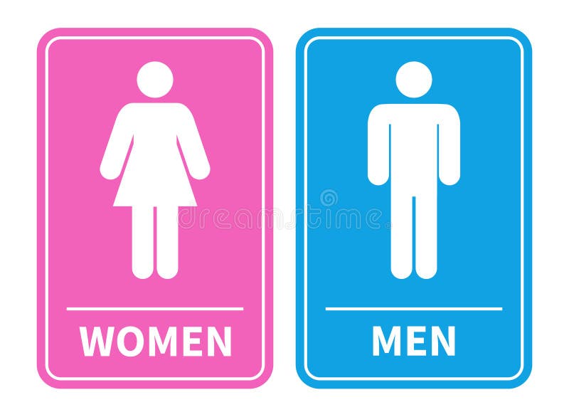 man toilet sign