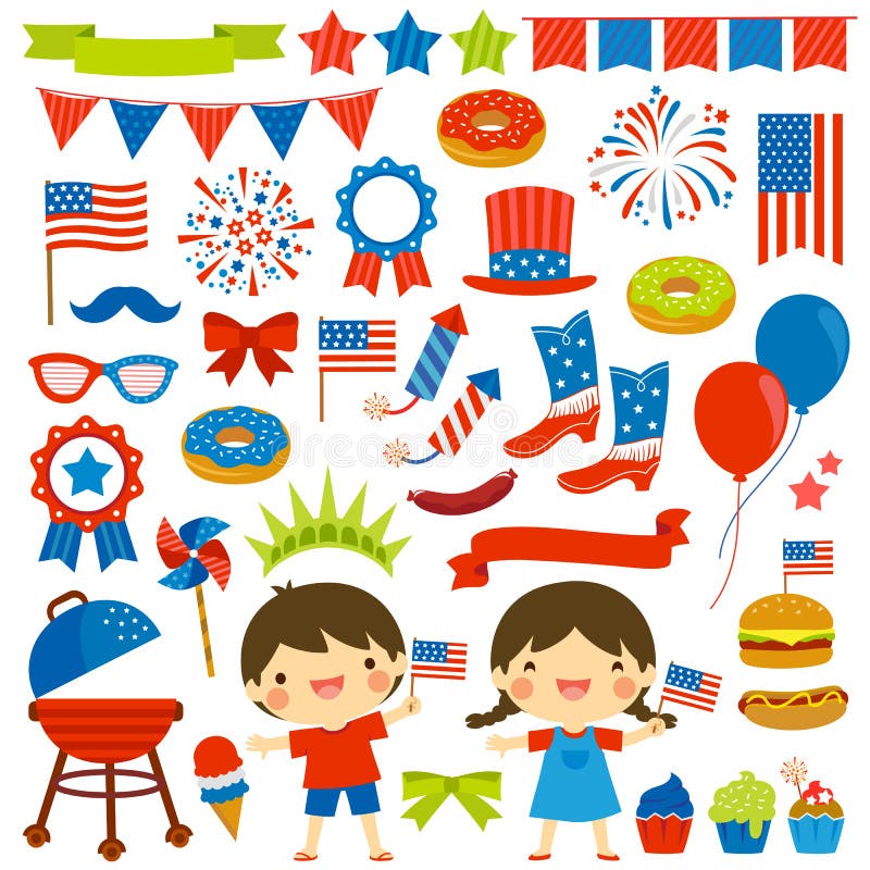 july 4th clip art