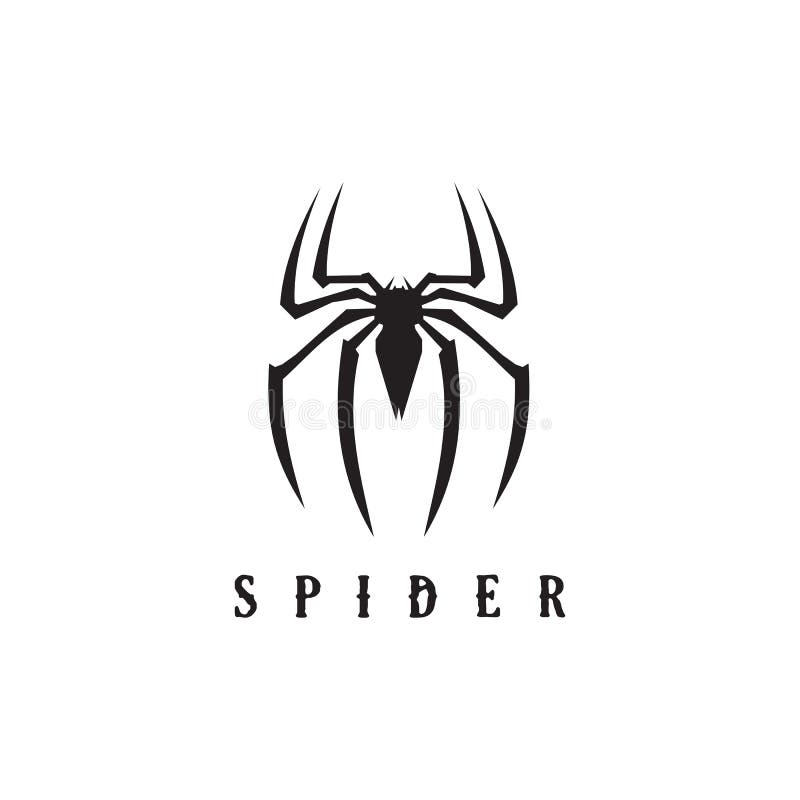 spiderman logo outline