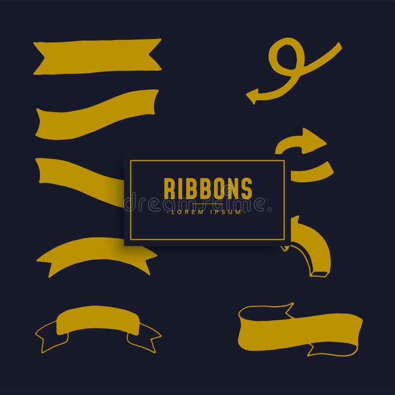 Set of prize ribbons stock vector. Illustration of glossy 26107954