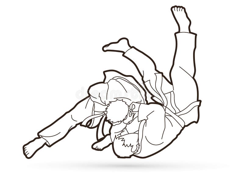 judo drawings