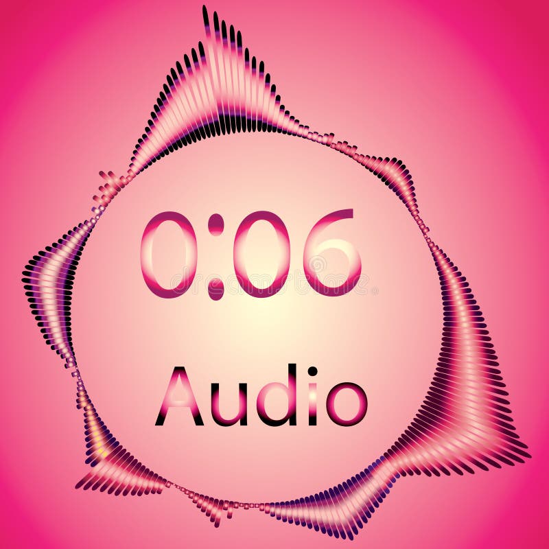 Pink colors, audio music royalty free illustration Pink colors, audio music royalty free illustration