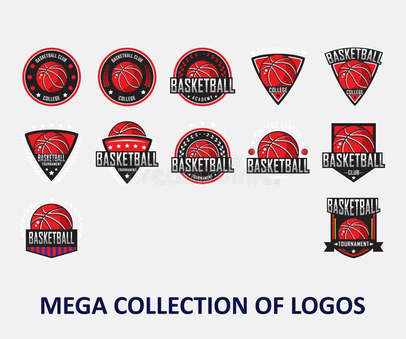 Free printable, customizable basketball logo templates