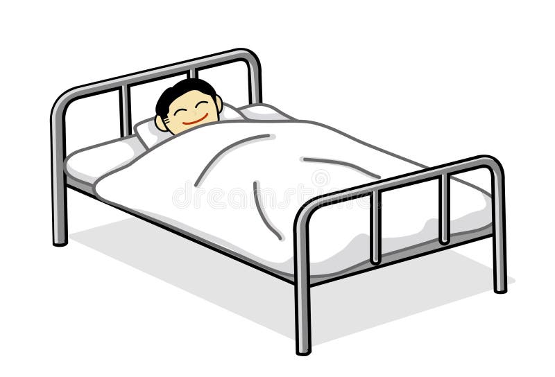 Как нарисовать кровать в больнице