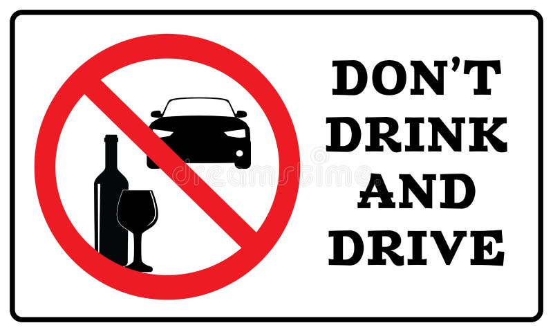 Don'T Drink Drive - Prevent DUI Crash