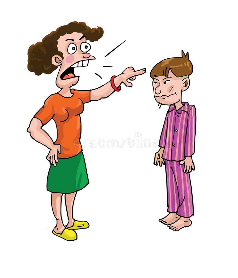 Angry Wife with Her Husband Cartoon Stock Illustration - Illustration of wife, quarreling: 162740571 Angry Wife with Her Husband Cartoon Stock Illustration - Illustration of wife, quarreling: 162740571