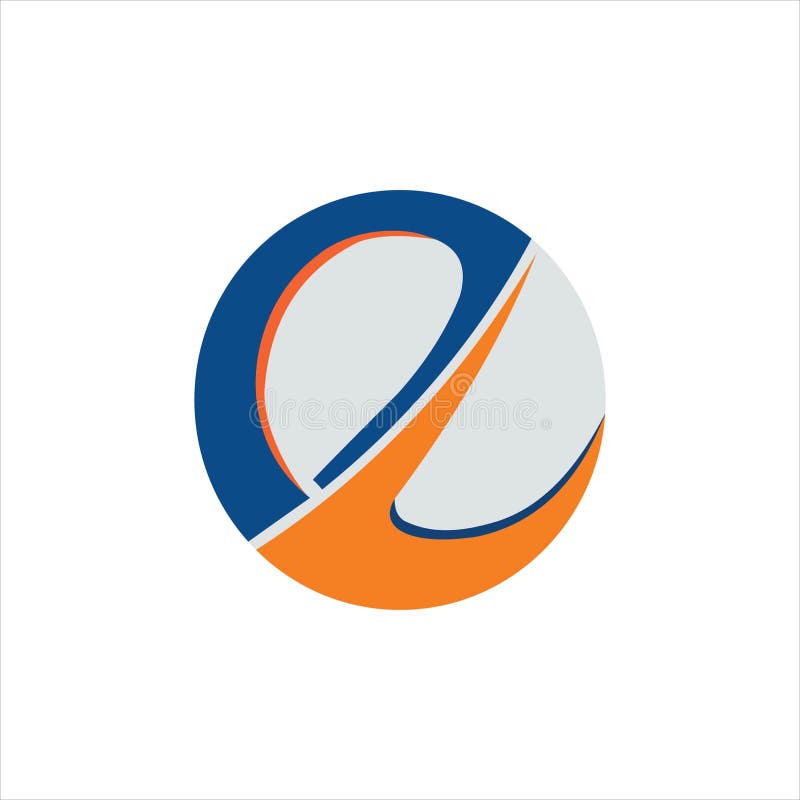 Initial Letter CE or EC Logo Vector Logo Design Stock Vector