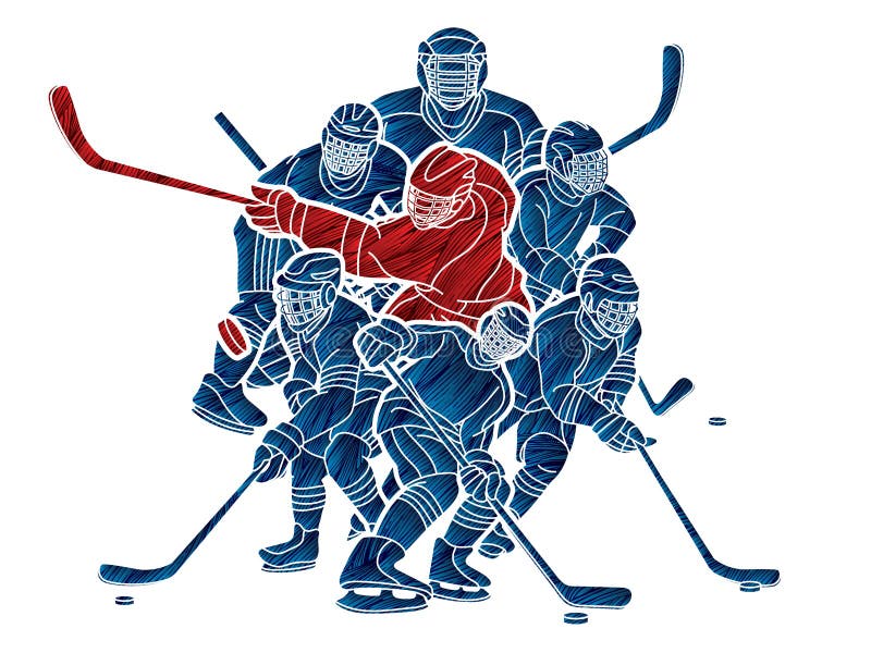 Ice Hockey Players Stock Illustrations – 913 Ice Hockey Players Stock  Illustrations, Vectors & Clipart - Dreamstime