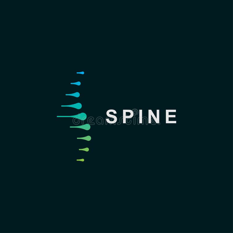 Logo design for science technology business stock illustration