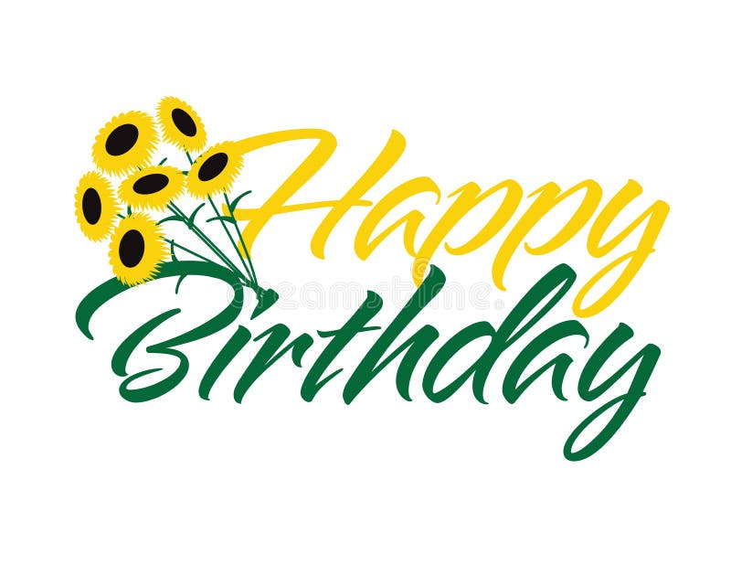 Birthday Bouquet stock illustration. Illustration of birthday 42376215