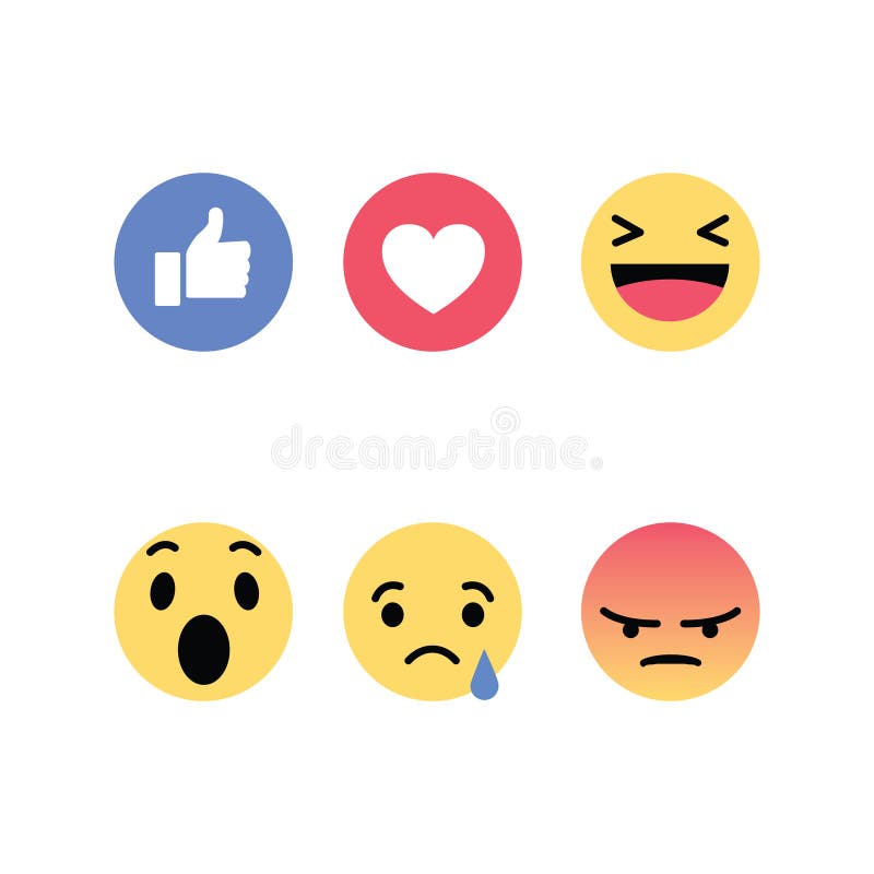 Facebook Emoticons Stock Illustrations – 444 Facebook Emoticons Stock  Illustrations, Vectors & Clipart - Dreamstime