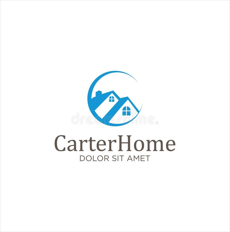Letter C Real Estate Logo Design Vector . Initial C Home Logo Vector