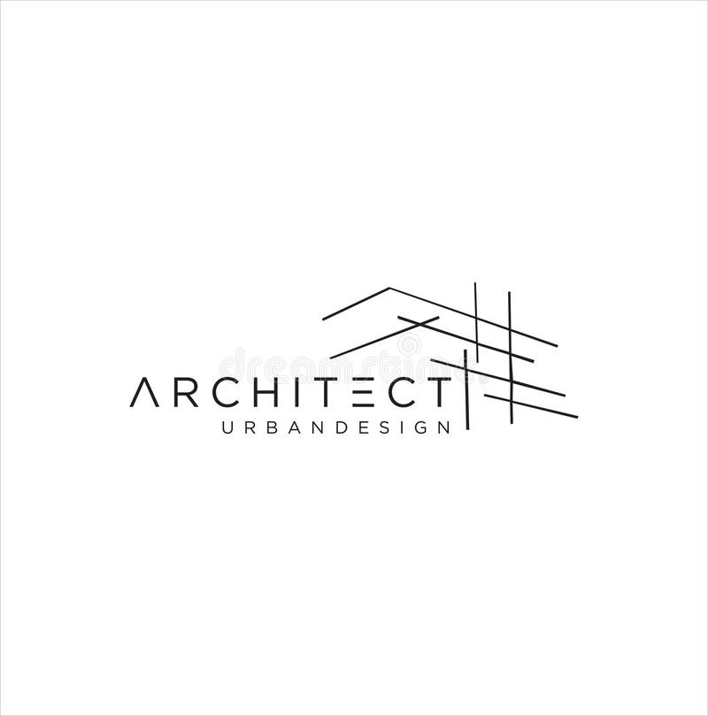 Architect House Logo, Architectural and Construction Design Vector ...