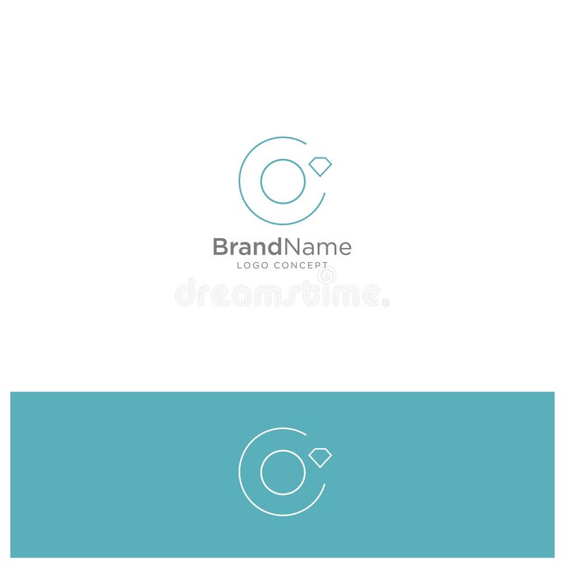 Circle As Diamond, Colorful Abstract Background Stock Illustration