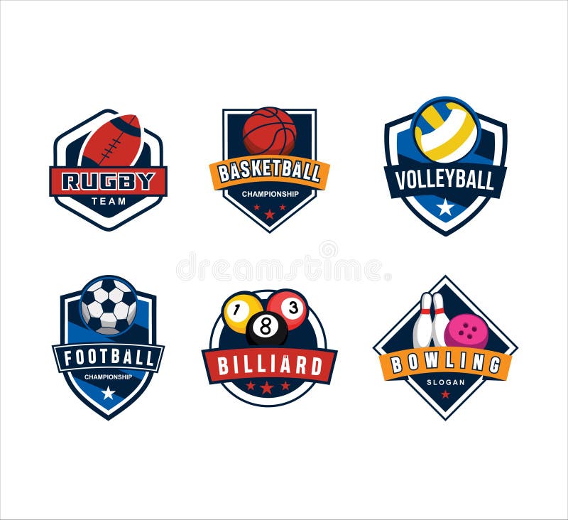 free vector sports logos