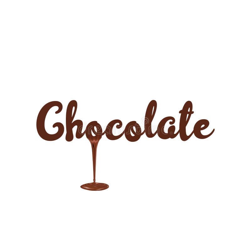 Chocolate logo stock illustration. Illustration of brown - 175602698