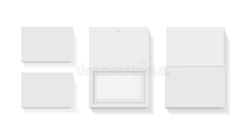 Download White Cardboard Box Top View Vector Stock Vector ...