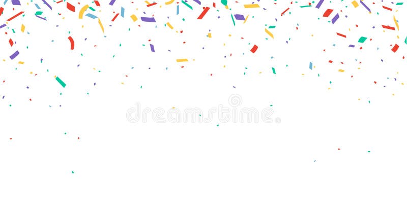 colorful confetti Celebration - Stock Illustration [58204402] - PIXTA