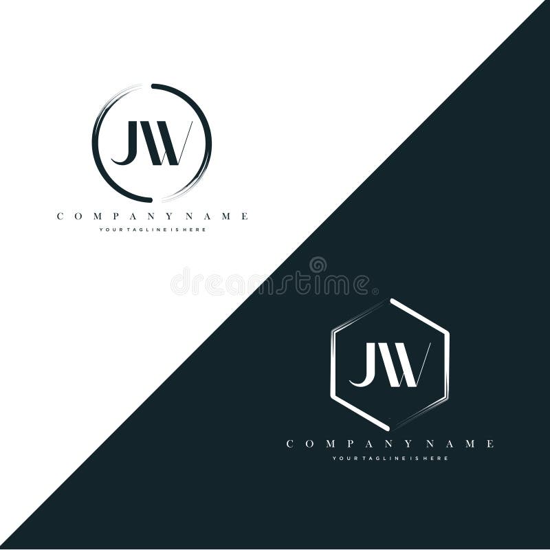 Jw Initial Logo Stock Illustrations – 852 Jw Initial Logo Stock ...