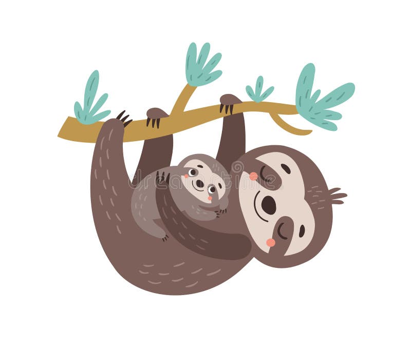 Sloths Stock Illustrations 1 159 Sloths Stock Illustrations Vectors Clipart Dreamstime