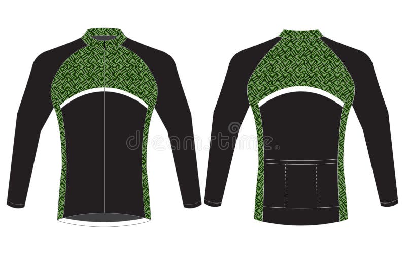 Download Custom Design Full Sleeve Cycling Jersey Mock Ups Stock ...