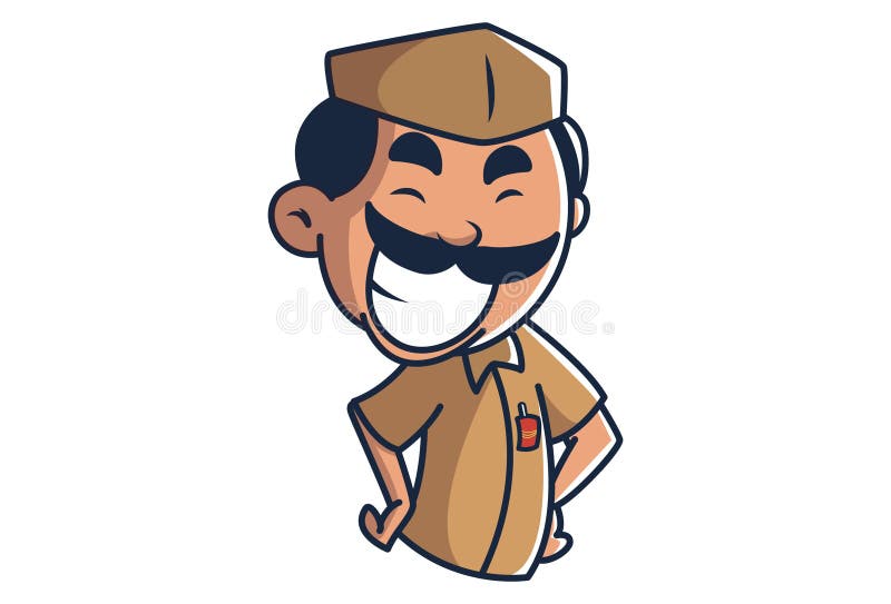 Vector Cartoon Illustration of Postman Stock Vector - Illustration of mail, funny: 189184669 Vector Cartoon Illustration of Postman Stock Vector - Illustration of mail, funny: 189184669