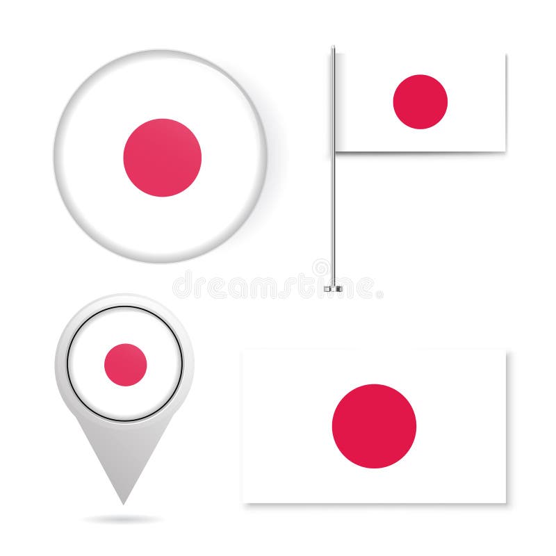 Collection Official National Flags of the World. Vector Illustration