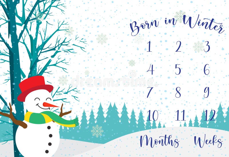 Milestone blanket background unisex boy + girl decoration baby shower baby new born month 1, 2, 3, 4, 5, 6, 7, 8, 9, 10,11, 12. editable eps file. Unisex baby shower vectors