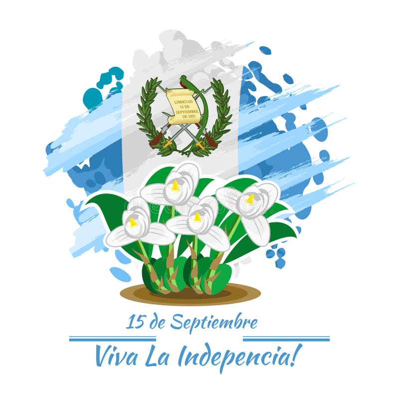 September 15, Independence Day of Guatemala Stock Vector - Illustration of  constitution, liberation: 194768258
