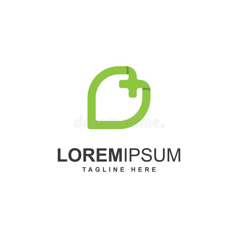 Health care medical logo inspiration vector illustration