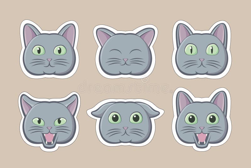 angry cat emoji icon logo and smile 8564737 Vector Art at Vecteezy