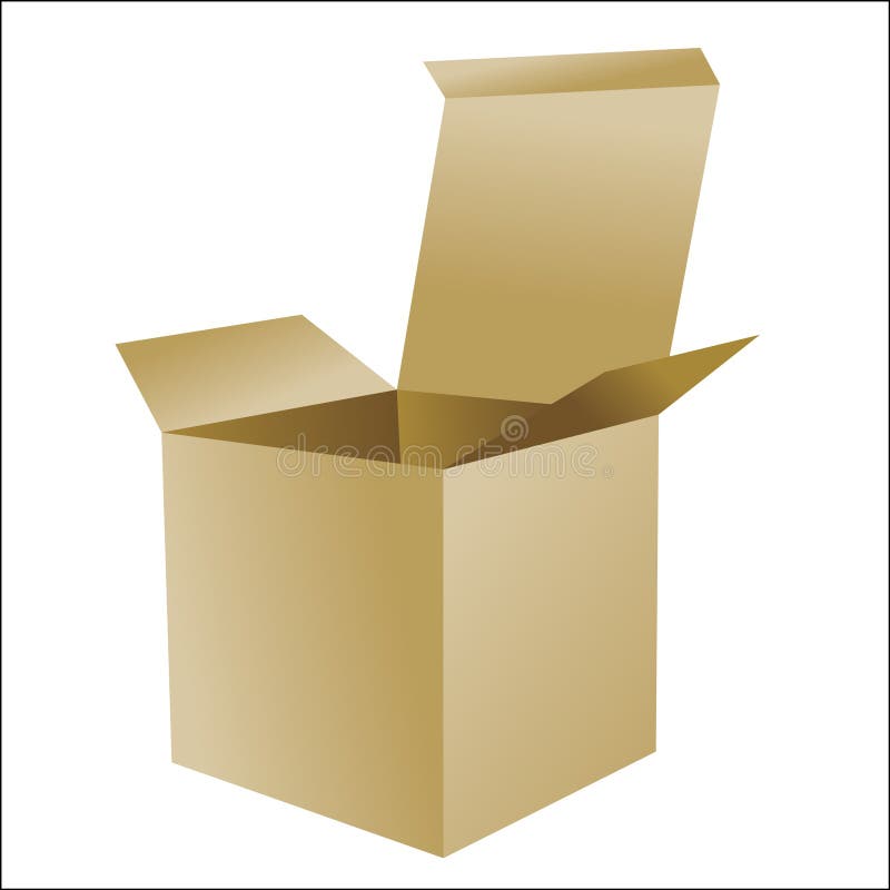 Carton Box Graphic stock illustration. Illustration of partner 197997105