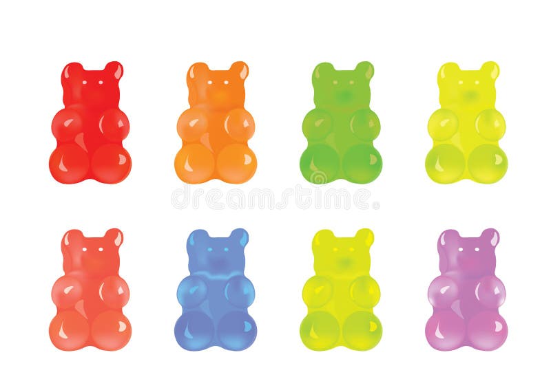 Gummy Bear Stock Vector Illustration and Royalty Free Gummy Bear Clipart