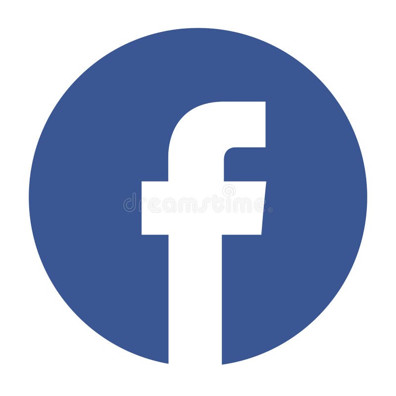 Facebook Icon Popular Social Media Logo Icon Facebook Element Vector